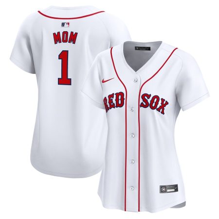 Boston Red Sox Nike Women’s #1 Mom Home Limited Jersey – White –