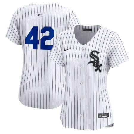 Chicago White Sox Nike Women’s 2024 Jackie Robinson Day Home Limited Jersey – White –