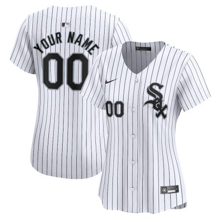 Chicago White Sox Nike Women’s Home Limited Custom Jersey – White –