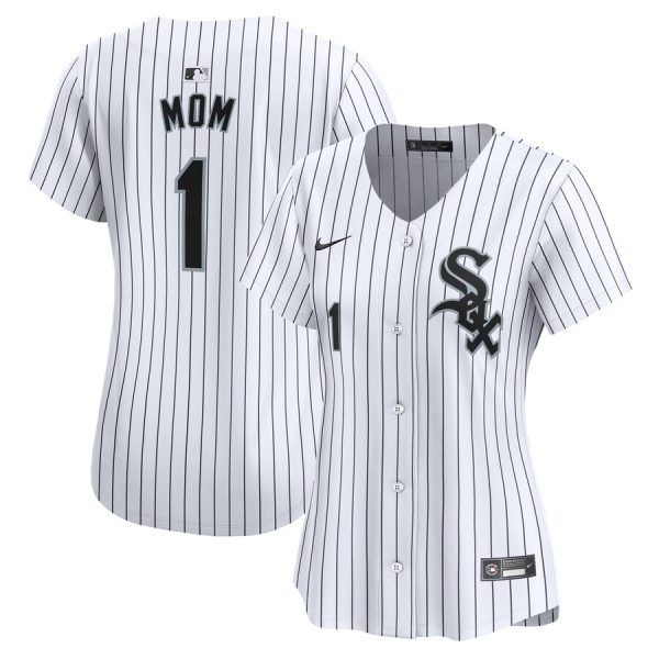 Chicago White Sox Nike Women’s #1 Mom Home Limited Jersey – White –