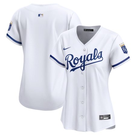 Kansas City Royals Nike Women’s Home Limited Jersey – White –