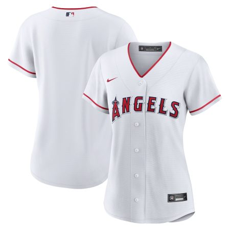 Los Angeles Angels Nike Women’s Home Blank Replica Jersey – White –