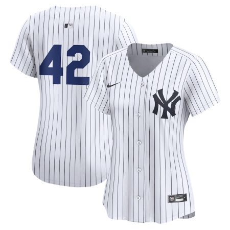 New York Yankees Nike Women’s 2024 Jackie Robinson Day Home Limited Jersey – White –