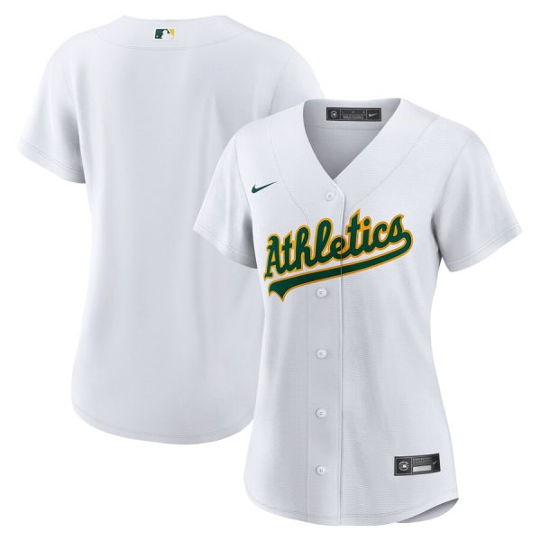 womens-nike-white-oakland-athletics-home-blank-replica-jersey_pi4784000_ff_4784874-f57bdd8f681b2811da93_full.jpg Oakland Athletics Nike Women’s Home Blank Replica Jersey – White –