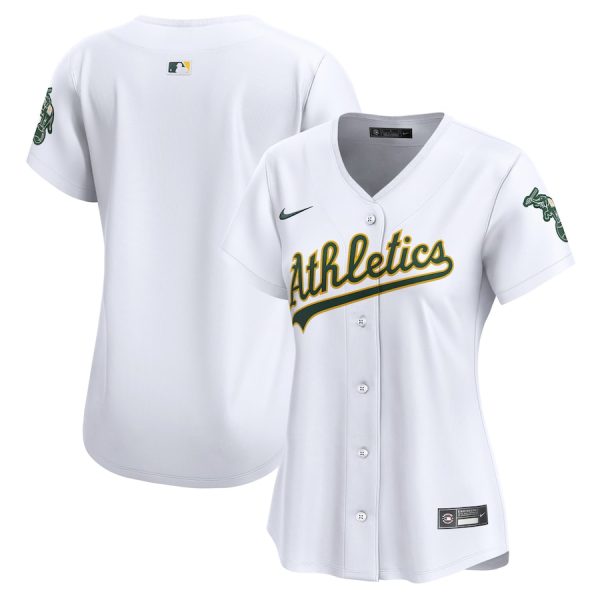 Oakland Athletics Nike Women’s Home Limited Jersey – White –