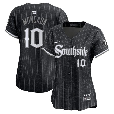Yoán Moncada Chicago White Sox Nike Women’s City Connect Limited Player Jersey – Black –
