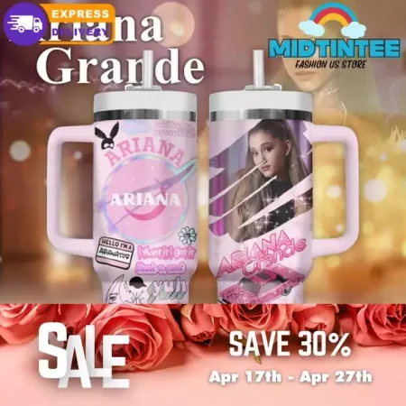 Add to wishlist Ariana Grande I Want It Got It 30oz or 40oz Stainless Steel Tumbler With Handle QDH