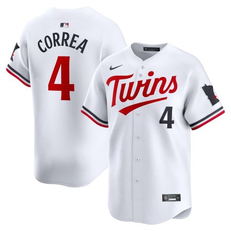 Carlos Correa Minnesota Twins Nike Youth Home Limited Player Jersey – White –