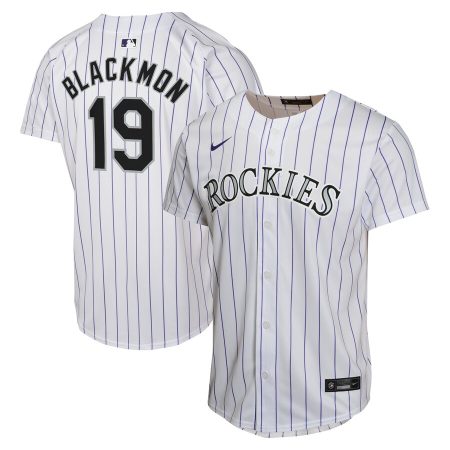 Charlie Blackmon Colorado Rockies Nike Youth Home Game Player Jersey – White –