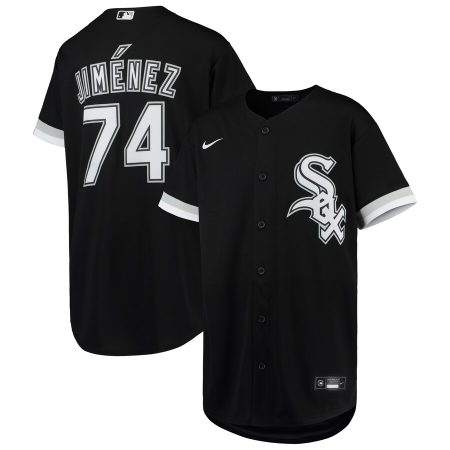 Eloy Jimenez Chicago White Sox Nike Youth Alternate Replica Player Jersey – Black –