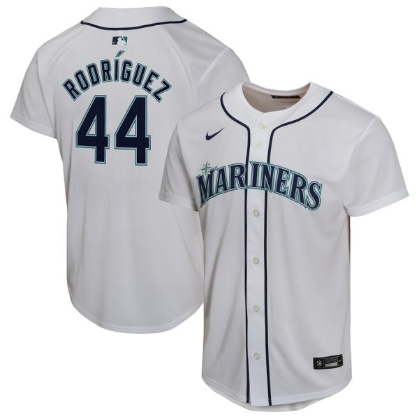 Julio Rodríguez Seattle Mariners Nike Youth Home Game Player Jersey – White –