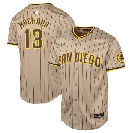 Manny Machado San Diego Padres Nike Youth Alternate Limited Player Jersey – Sand –