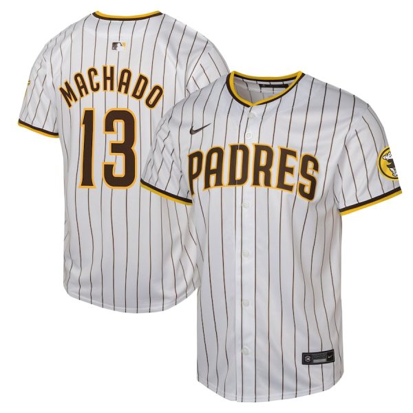 Manny Machado San Diego Padres Nike Youth Home Limited Player Jersey – White –