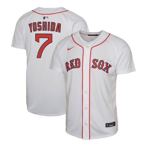 Masataka Yoshida Boston Red Sox Nike Youth Home Replica Player Jersey – White –