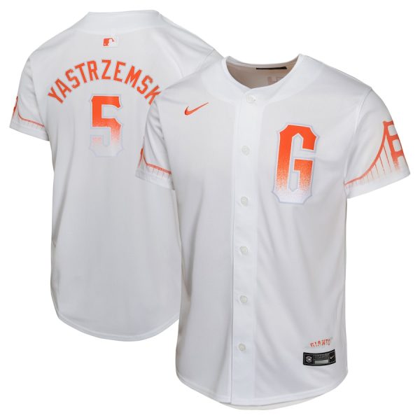 Mike Yastrzemski San Francisco Giants Nike Youth City Connect Limited Player Jersey – White –