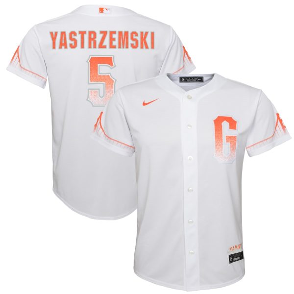Mike Yastrzemski San Francisco Giants Nike Youth City Connect Replica Player Jersey – White –