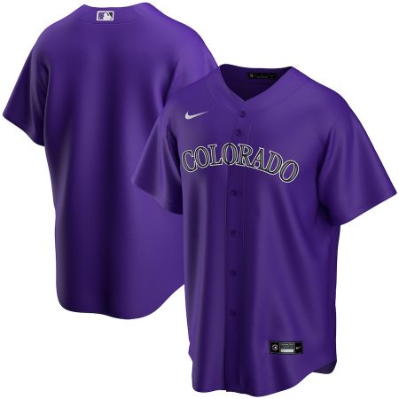 Colorado Rockies Nike Youth Alternate Replica Team Jersey – Purple –