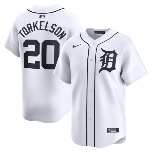 Spencer Torkelson Detroit Tigers Nike Youth Home Limited Player Jersey – White –