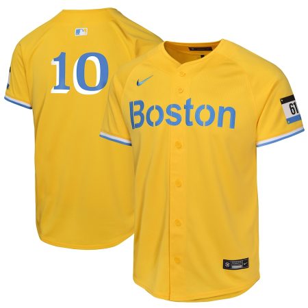 Trevor Story Boston Red Sox Nike Youth City Connect Limited Player Jersey – Gold –