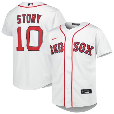 Trevor Story Boston Red Sox Nike Youth Alternate Replica Player Jersey – White –