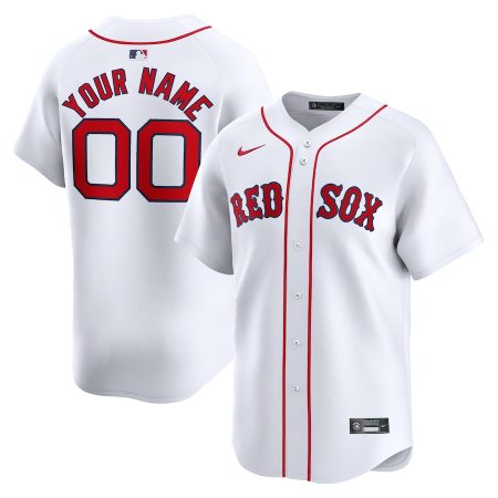 Boston Red Sox Nike Youth Home Limited Custom Jersey – White –