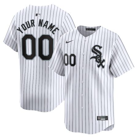 Chicago White Sox Nike Youth Home Limited Custom Jersey – White –