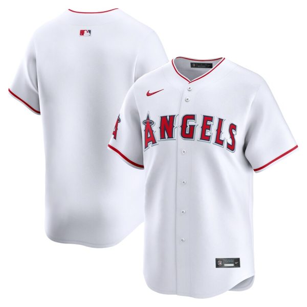 Los Angeles Angels Nike Youth Home Limited Jersey – White –