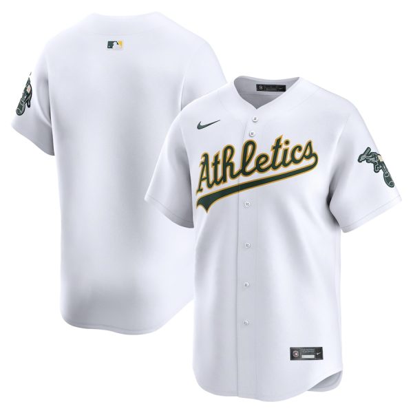 Oakland Athletics Nike Youth Home Limited Jersey – White –