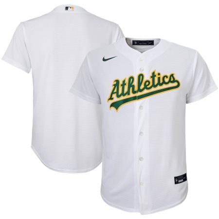 Oakland Athletics Nike Youth Home Replica Team Jersey – White –