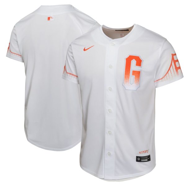 San Francisco Giants Nike Youth City Connect Limited Jersey – White –