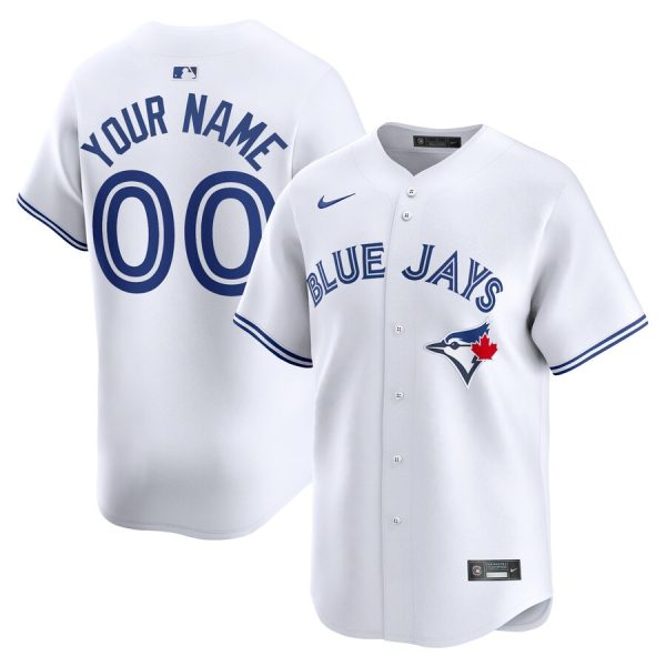 Toronto Blue Jays Nike Youth Home Limited Custom Jersey – White –