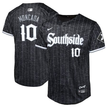 Yoan Moncada Chicago White Sox Nike Youth City Connect Limited Player Jersey – Black –