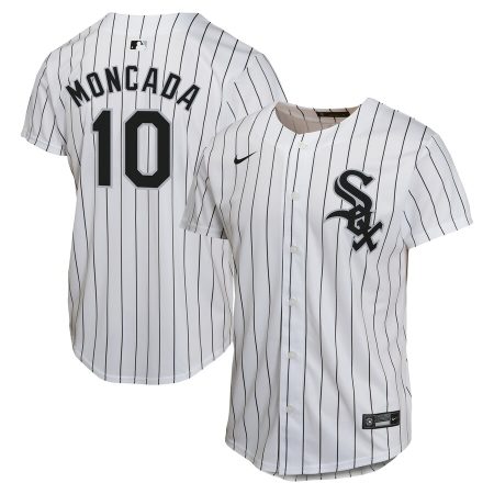 Yoan Moncada Chicago White Sox Nike Youth Home Game Player Jersey – White –