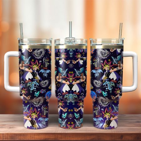 Yu-Gi-Oh! Duel Links Games Custom  Quencher 30oz or 40oz Stainless Steel  Tumbler HG