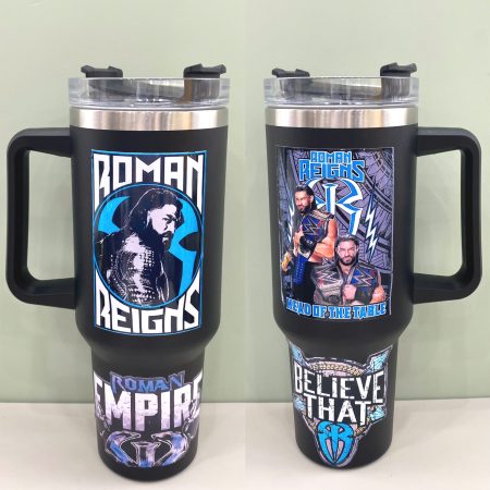 Roman Reigns Head Of The Table Roman Empire Believe That 30oz or 40oz Stainless Tumbler With Handle CP