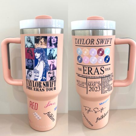 Taylor Swift The Eras Tour Quencher 30oz Or 40oz Stainless Steel Tumblers Music Tumbler With Handle CP